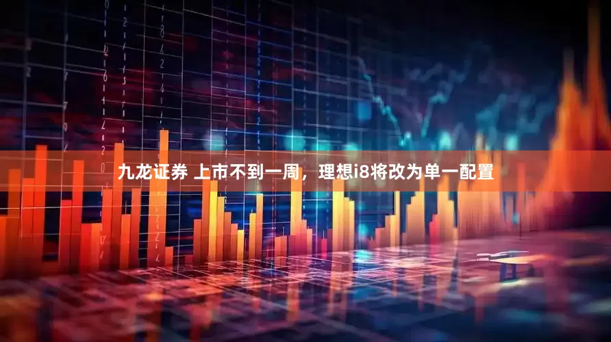 九龙证券 上市不到一周，理想i8将改为单一配置