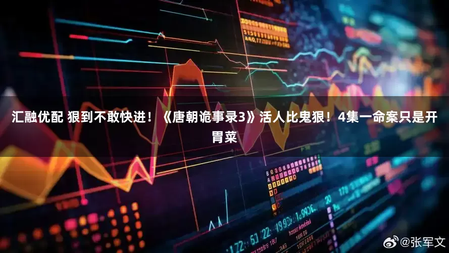汇融优配 狠到不敢快进！《唐朝诡事录3》活人比鬼狠！4集一命案只是开胃菜